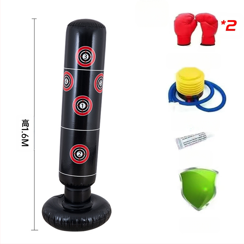 Νέο δερμάτινο φουσκωτό κολόνα πυγμαχίας με εντυπωσιακή στήλη, παιδικό κάθετο κολόνα πυγμαχίας, παιχνίδι αερισμού γυμναστικής