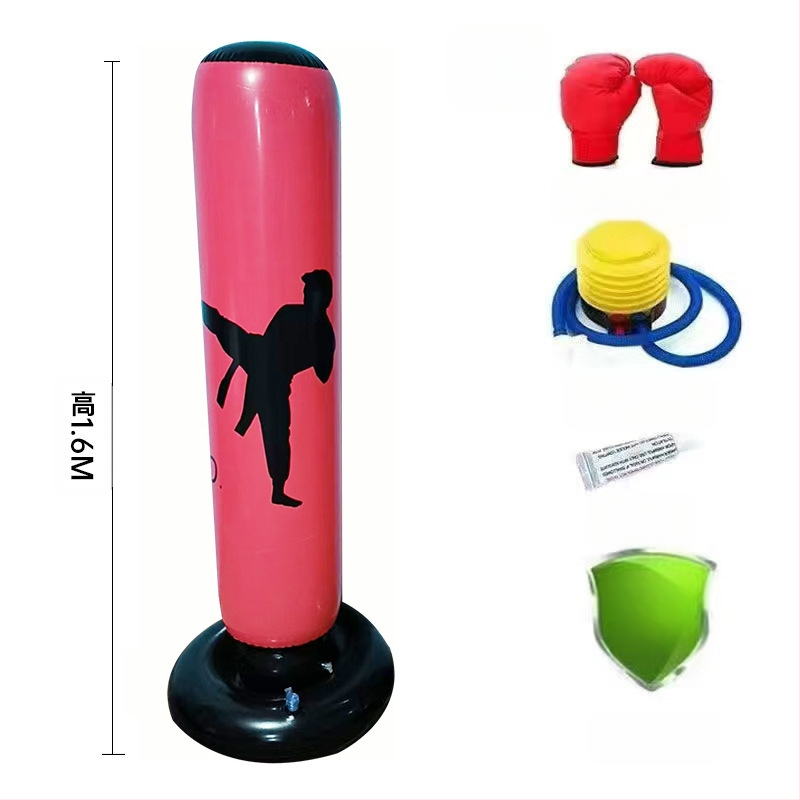 Νέο δερμάτινο φουσκωτό κολόνα πυγμαχίας με εντυπωσιακή στήλη, παιδικό κάθετο κολόνα πυγμαχίας, παιχνίδι αερισμού γυμναστικής