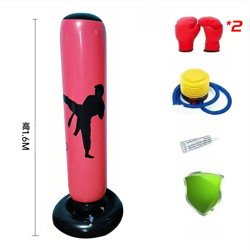 Νέο δερμάτινο φουσκωτό κολόνα πυγμαχίας με εντυπωσιακή στήλη, παιδικό κάθετο κολόνα πυγμαχίας, παιχνίδι αερισμού γυμναστικής