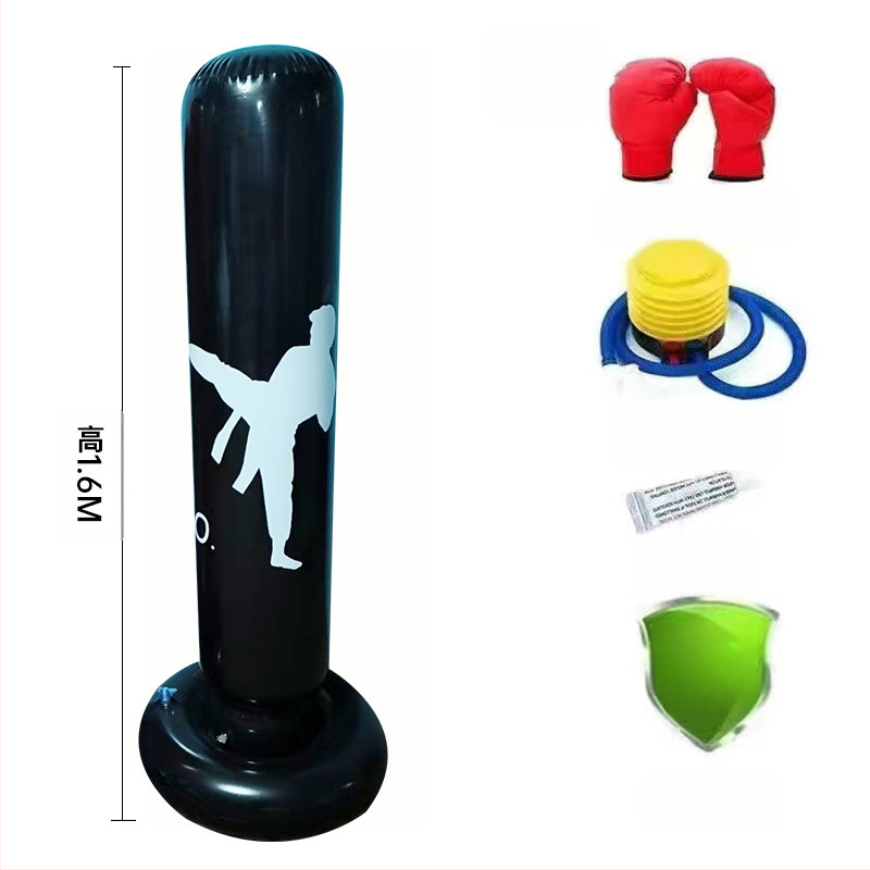 Νέο δερμάτινο φουσκωτό κολόνα πυγμαχίας με εντυπωσιακή στήλη, παιδικό κάθετο κολόνα πυγμαχίας, παιχνίδι αερισμού γυμναστικής