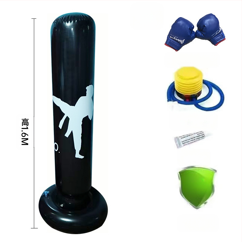 Νέο δερμάτινο φουσκωτό κολόνα πυγμαχίας με εντυπωσιακή στήλη, παιδικό κάθετο κολόνα πυγμαχίας, παιχνίδι αερισμού γυμναστικής