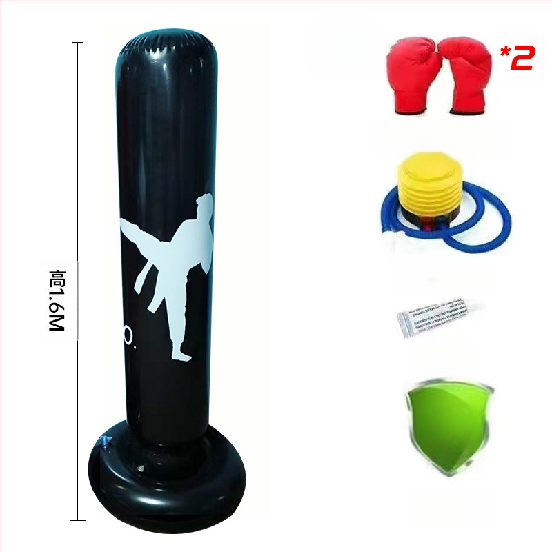 Νέο δερμάτινο φουσκωτό κολόνα πυγμαχίας με εντυπωσιακή στήλη, παιδικό κάθετο κολόνα πυγμαχίας, παιχνίδι αερισμού γυμναστικής