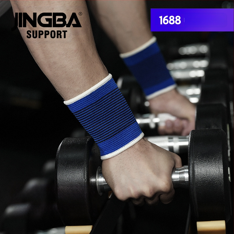 JINGBA sportinės apsaugos kombinuotas kelio apsaugas alkūnės apsaugas kvėpuojantis lauko jojimo krepšinio riešo apsaugos gamyklos didmeninė prekyba