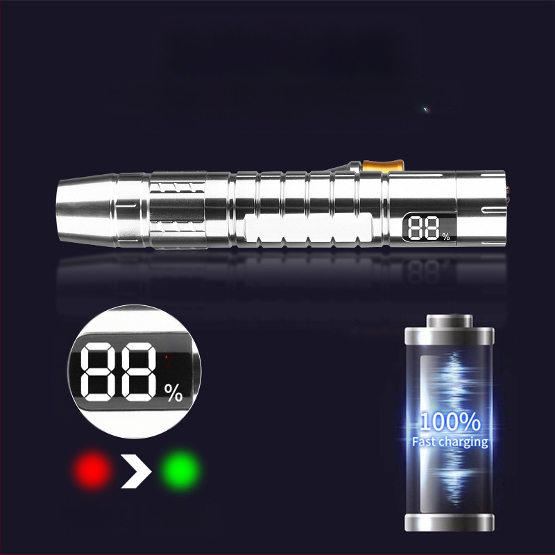 Naujas nefritinis identifikavimo žibintuvėlis, profesionalus identifikavimo nefritinis papuošalų žibintuvėlis, kelių šviesos šaltinių, įkraunamas USB violetinė šviesa