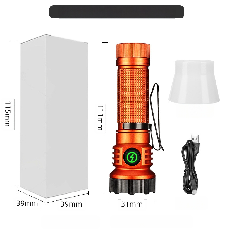 Határokon átnyúló új, hordozható, kompakt, újratölthető XPG zseblámpa gyöngyök emelik ki a vészhelyzeti nagy hatótávolságú farokmágneses vonzerőt