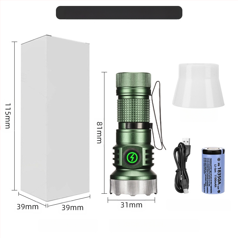 Határokon átnyúló új, hordozható, kompakt, újratölthető XPG zseblámpa gyöngyök emelik ki a vészhelyzeti nagy hatótávolságú farokmágneses vonzerőt