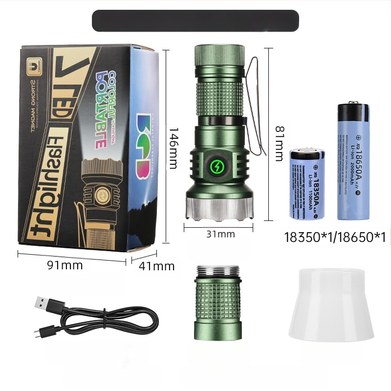 Határokon átnyúló új, hordozható, kompakt, újratölthető XPG zseblámpa gyöngyök emelik ki a vészhelyzeti nagy hatótávolságú farokmágneses vonzerőt