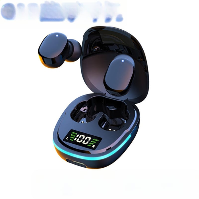 G9S piiriülene uus eramudel Bluetooth-peakomplekt digitaalse ekraaniga hingamisvalgusega LED-binauralne stereo kõrvasisesed TWS-kõrvaklapid