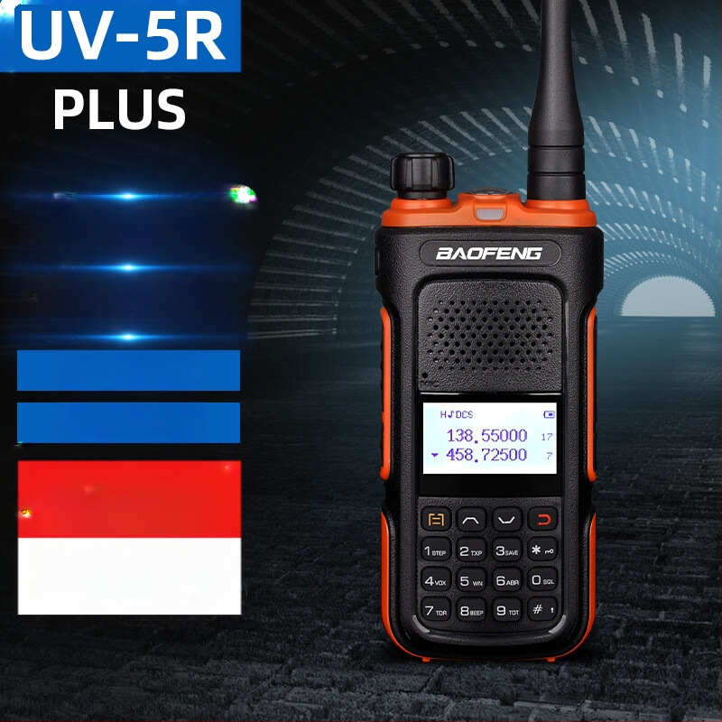 Baofeng raadiosaatja UV-5RPLUS suure võimsusega lipulaev väliseks kasutamiseks mõeldud FM-isesooneline merekõrgsageduslik pihuarvuti