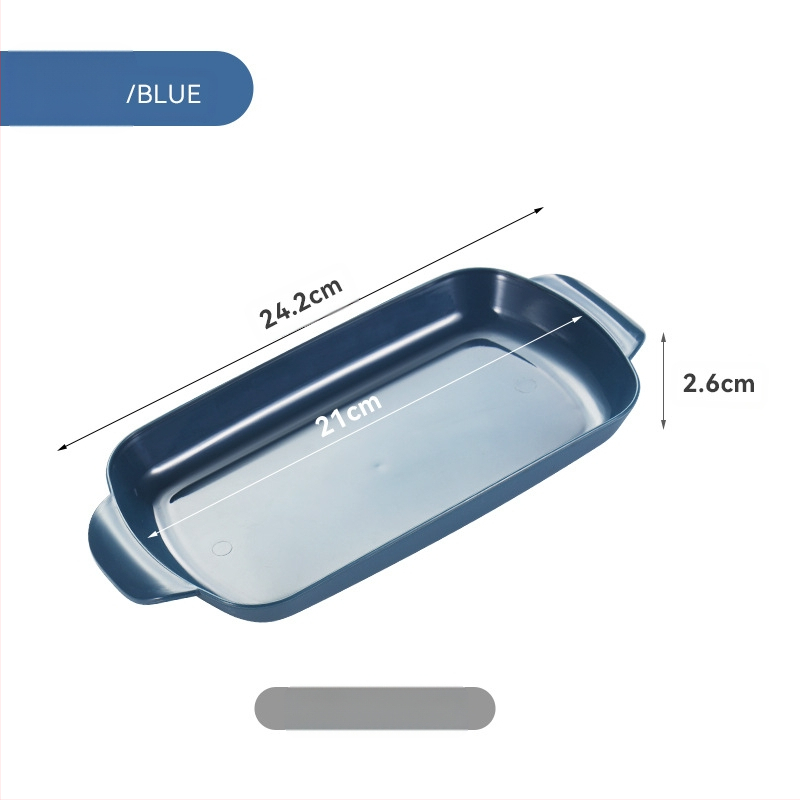 Rizses tányér, grill tányér, forró edény, éttermi étel, különleges téglalap alakú műanyag tányér, kereskedelmi háztartási rizses tányér, binaurális