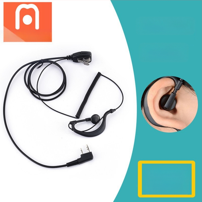 K-Head Walkie-Talkie Guotong Curve kõrvaklapid g Rippuvad sobivad Baofeng Vvk Jiuwu Beifeng Quansheng Ouxun Tyt
