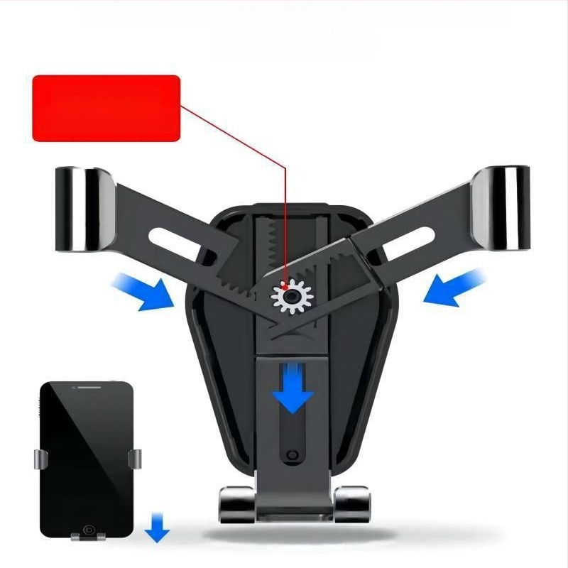 Nosač za mobitel s gravitacijskom navigacijom i otvorom za zrak u automobilu, višenamjenski nosač za mobitel u automobilu, puna mreža, niska cijena
