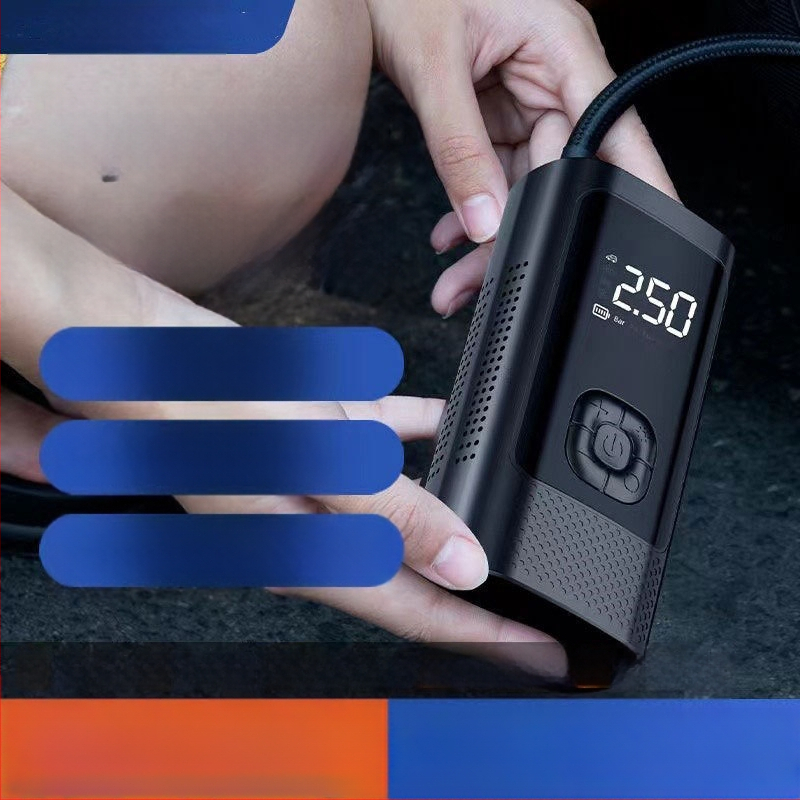 Auto juhtmevaba õhupump Auto kaasaskantav auto õhupump Elektriline auto rehvide kõrgsurvepump