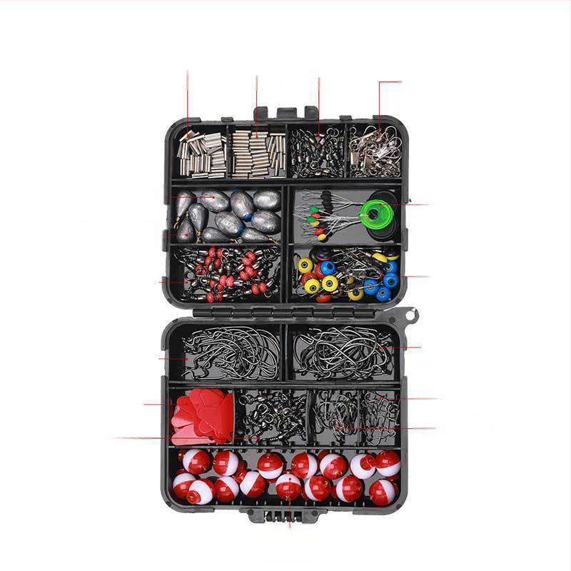 Külkereskedelem 264 kiegészítők öltöny csali hajtókar horog golyó ólom űrbab horgászat kültéri határokon átnyúló nagykereskedelem