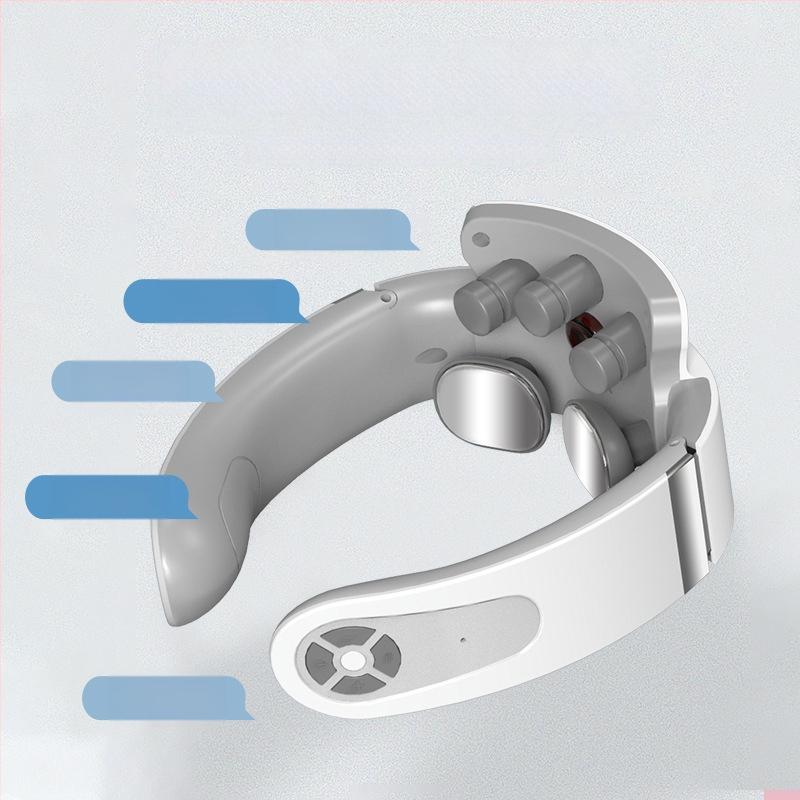 Emakakaela selgroo massaažiseade Kaela-õla kaela kuum kompress Kodune multifunktsionaalne intelligentne pulss-kaelakaitse Füsioteraapia