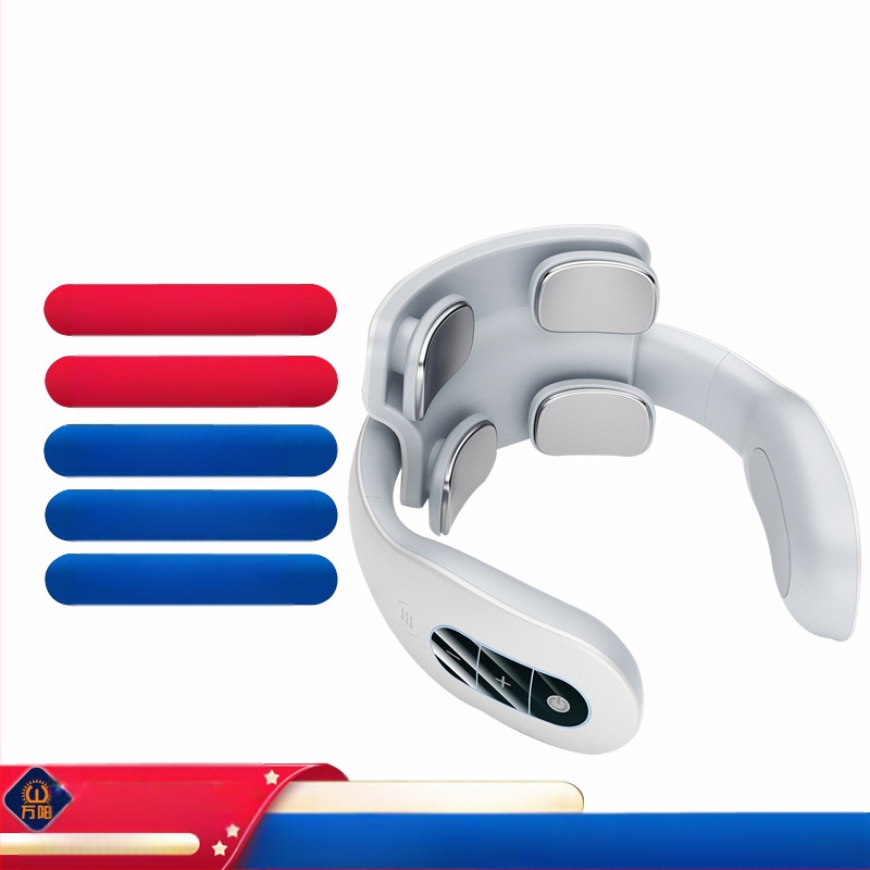 Emakakaela selgroo massaažiseade Kaela-õla kaela kuum kompress Kodune multifunktsionaalne intelligentne pulss-kaelakaitse Füsioteraapia