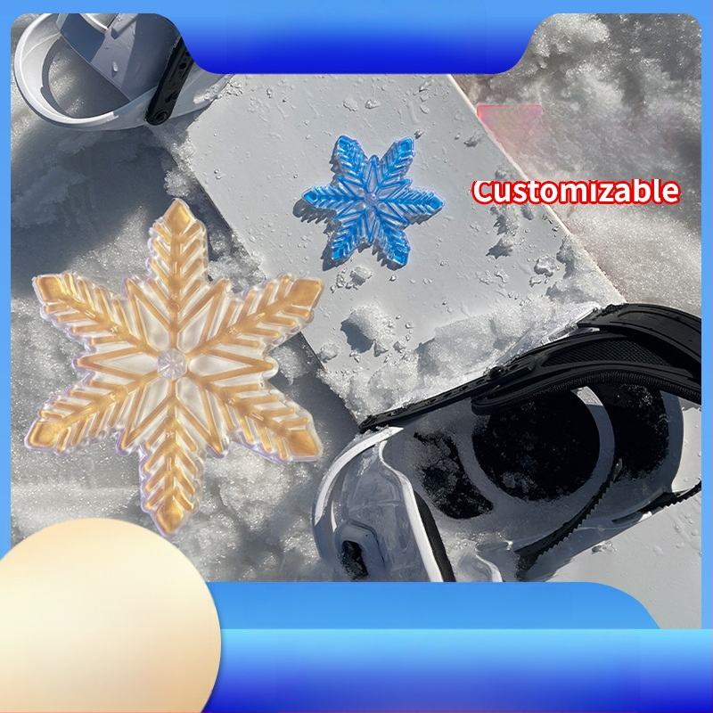 Για διασυνοριακές αγορές, νέα αυτοκόλλητα αντιολισθητικά με νιφάδες χιονιού για εξωτερικούς χώρους, από εισαγόμενο υλικό, ανθεκτικό στη φθορά, σε απόθεμα