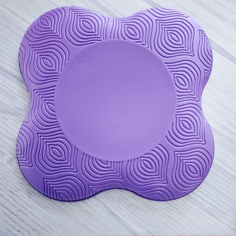 Jóga térdelő szőnyeg határokon átnyúló gyártó vastagított lapos szőnyeg térdvédő hordozható könyökvédő TPE egyensúlytámasztó pad