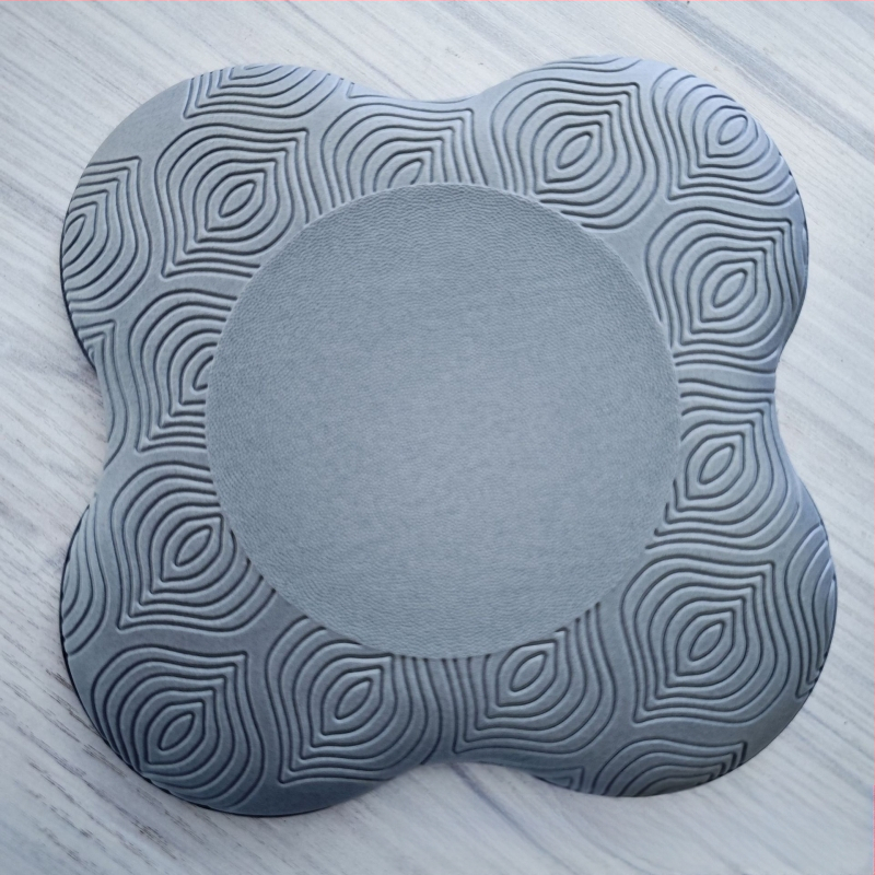 Jóga térdelő szőnyeg határokon átnyúló gyártó vastagított lapos szőnyeg térdvédő hordozható könyökvédő TPE egyensúlytámasztó pad