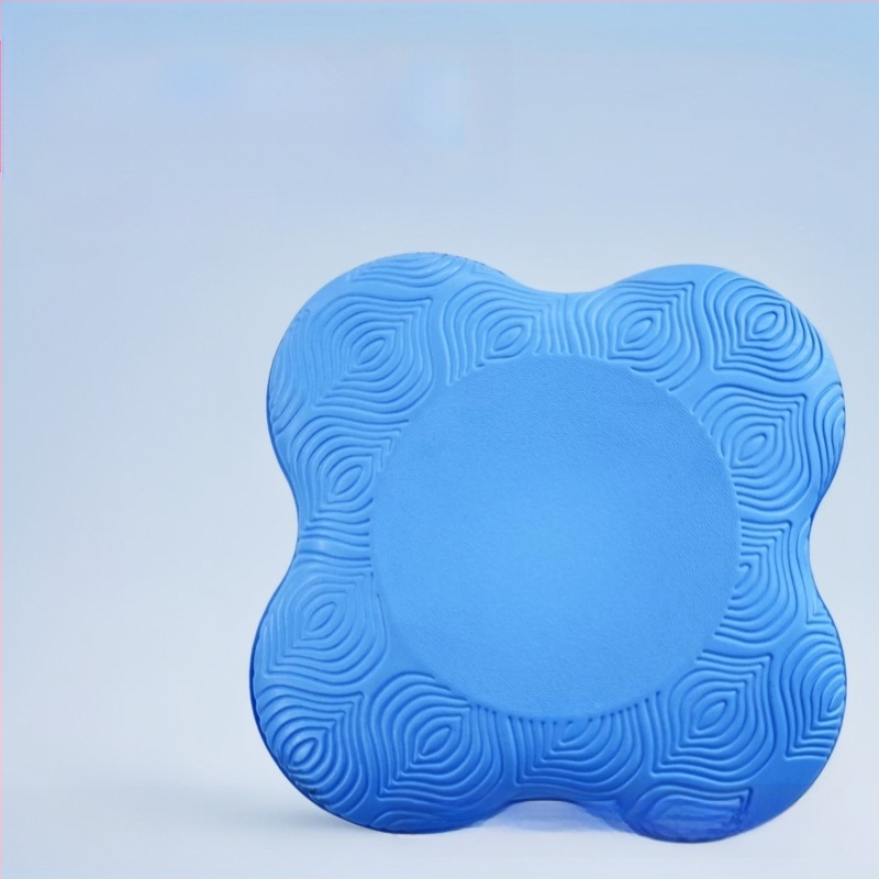 Jóga térdelő szőnyeg határokon átnyúló gyártó vastagított lapos szőnyeg térdvédő hordozható könyökvédő TPE egyensúlytámasztó pad