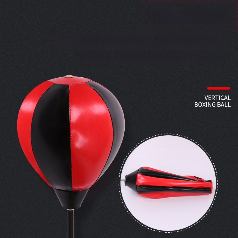 Kodumajapidamises kasutatav vertikaalne tõstepoksi kiirpall laste poksikoti kinnastega treeningpoksikoti poksivarustus lastele