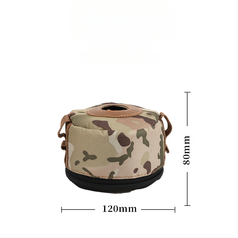 Kültéri kempingezés kempingkártya tűzhely leesésgátló táska táska alpesi benzintartály hosszú, lapos benzintartály tárolótáska védőburkolat