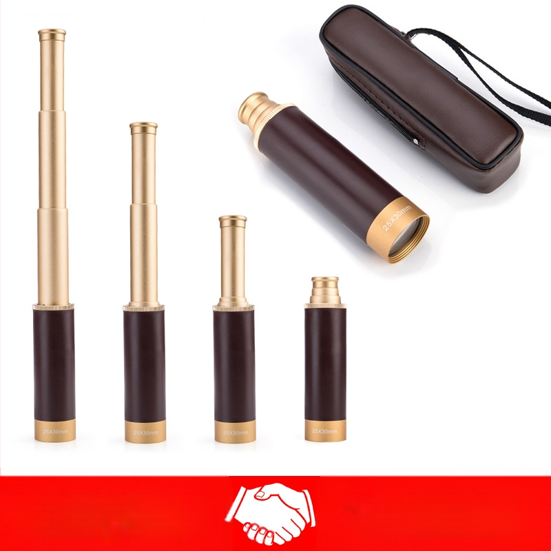 Ühe toruga piraatteleskoop Kariibi mere retro veniv nahkkott kingituste tehase esmane allikas hulgimüük