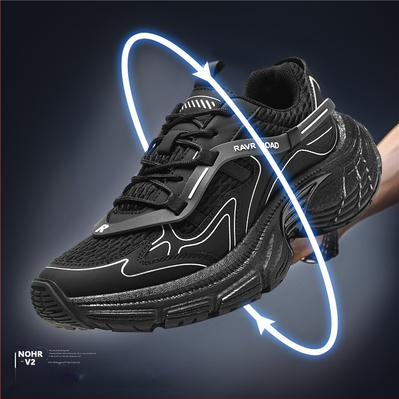 Párizsi divatos új Torre cipők férfi és női 2024-es, minden mérkőzésre alkalmas, lélegző, vastag talpú, magasságnövelő, hétköznapi sportcipők ősszel és télen