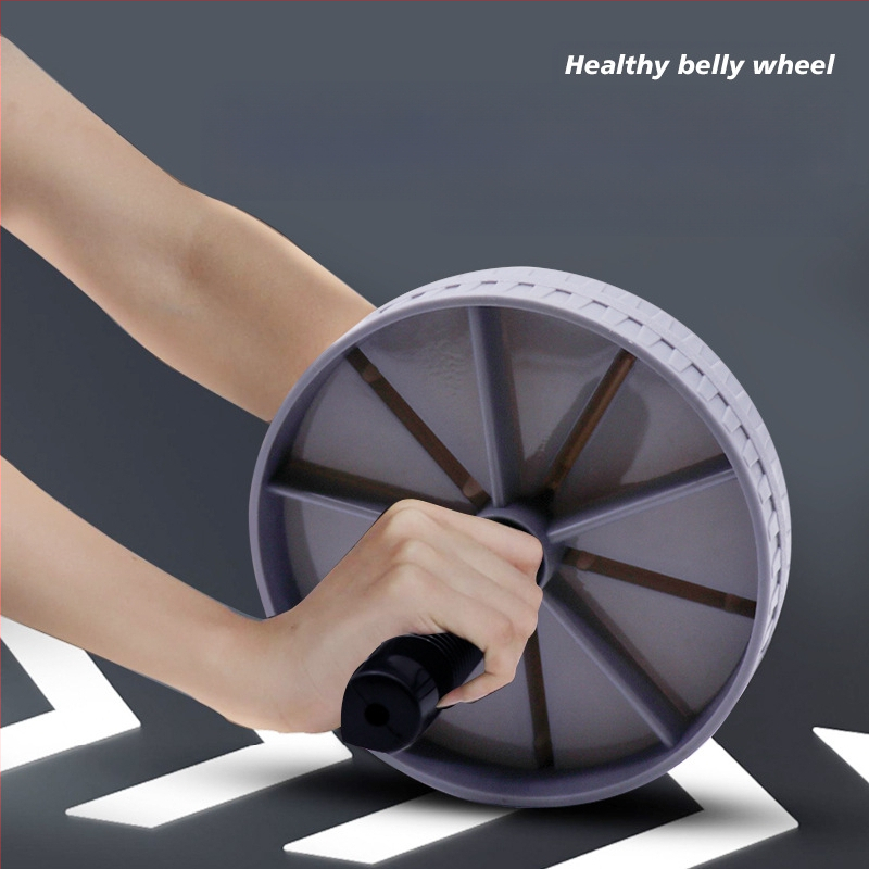 Tehase otsetarnimine hiiglasliku rattaga kõhuratas Kaherattaline vaikne kõhuratta fitnessivarustus Kodune kõhuratas Spordivarustus