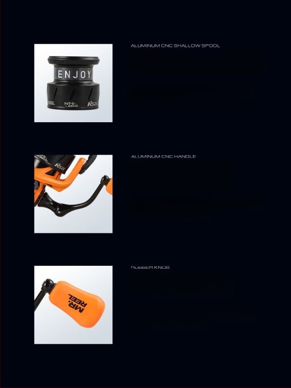 Η Yongshun New Cross-border προτείνει τον NT-S2 Dai Luya Spinning Wheel, έναν ισχυρό τροχό ψαρέματος χωρίς κενό.