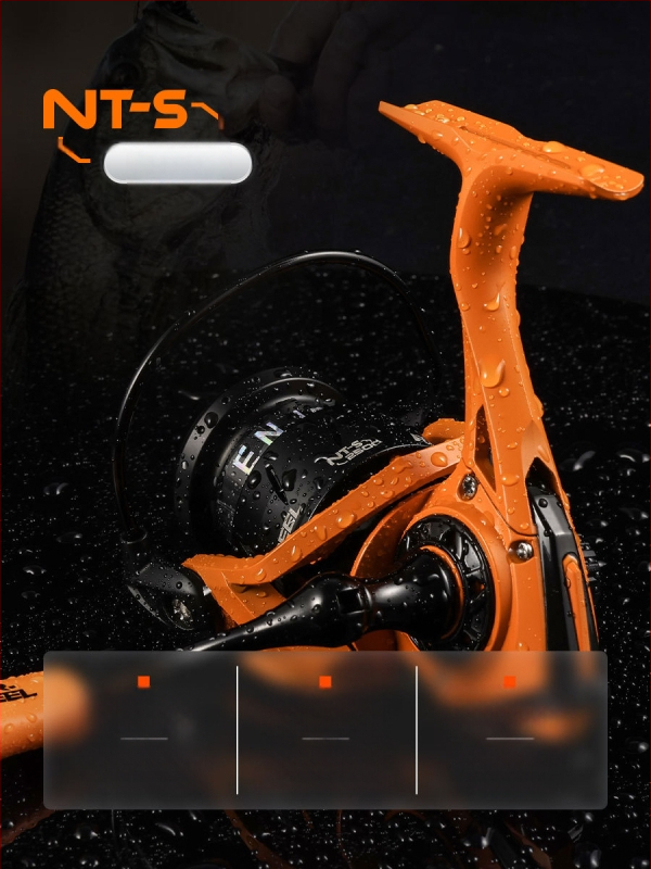 Η Yongshun New Cross-border προτείνει τον NT-S2 Dai Luya Spinning Wheel, έναν ισχυρό τροχό ψαρέματος χωρίς κενό.