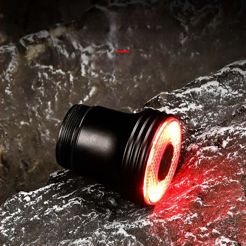 Svetlo na bicykel, cestný bicykel, výstražné svetlo s vysokým jasom, zadné svetlo so senzorom brzdy, vonkajšie svetlo na horský bicykel