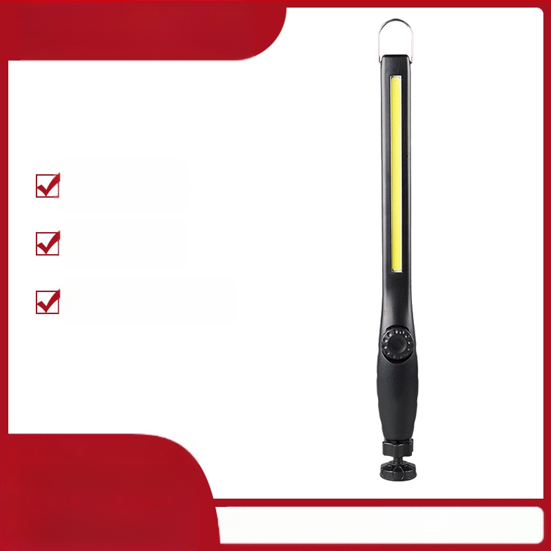 Uzlādējams augstas gaismas piekarināms dibens ar magnētu fiksētu mašīnas remonta bezelektrodu aptumšošanas mobilo darba apgaismojumu