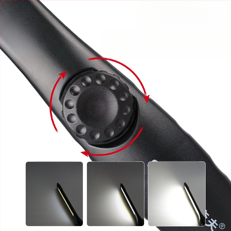 Uzlādējams augstas gaismas piekarināms dibens ar magnētu fiksētu mašīnas remonta bezelektrodu aptumšošanas mobilo darba apgaismojumu