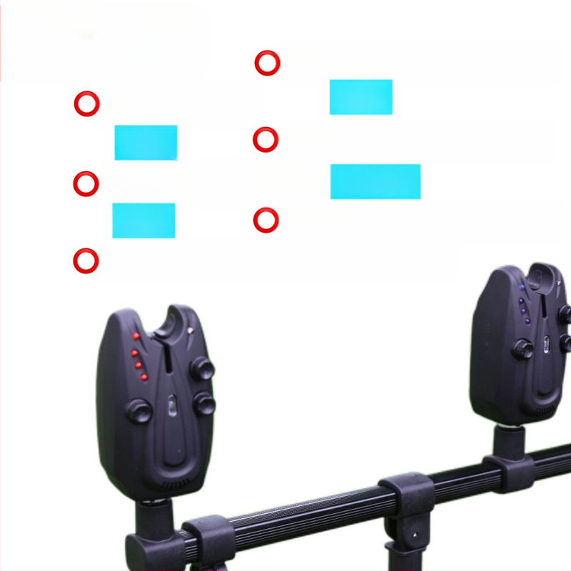 Határokon átnyúló új termék, multifunkcionális horgászat 1-4 riasztással, digitális tengeri bottal, éjszakai horgászat, intelligens harapáshorog, villogó fényjelzéssel