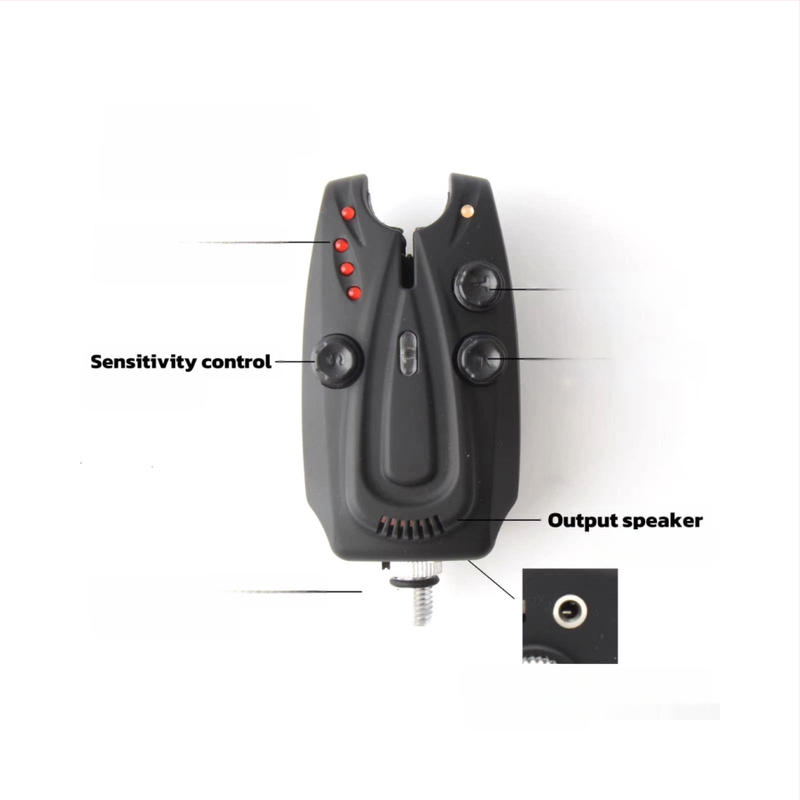 Határokon átnyúló új termék, multifunkcionális horgászat 1-4 riasztással, digitális tengeri bottal, éjszakai horgászat, intelligens harapáshorog, villogó fényjelzéssel
