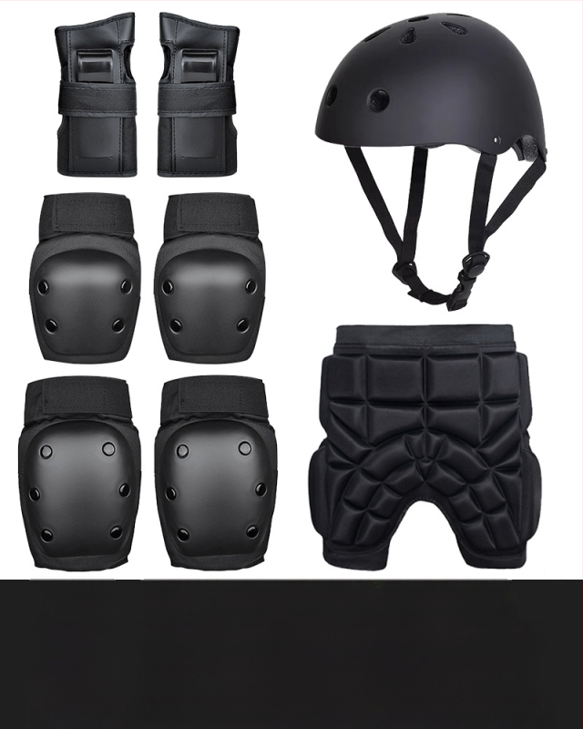 Riedlenčių apsaugos Profesionalus riedučių sportas Vaikų ir suaugusiųjų čiuožimas Kelių apsaugos Alkūnių apsaugos Delnų apsaugos Šešių dalių šalmas Luchongo čiuožimui