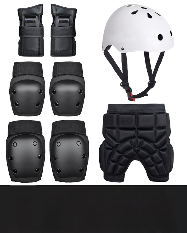 Riedlenčių apsaugos Profesionalus riedučių sportas Vaikų ir suaugusiųjų čiuožimas Kelių apsaugos Alkūnių apsaugos Delnų apsaugos Šešių dalių šalmas Luchongo čiuožimui