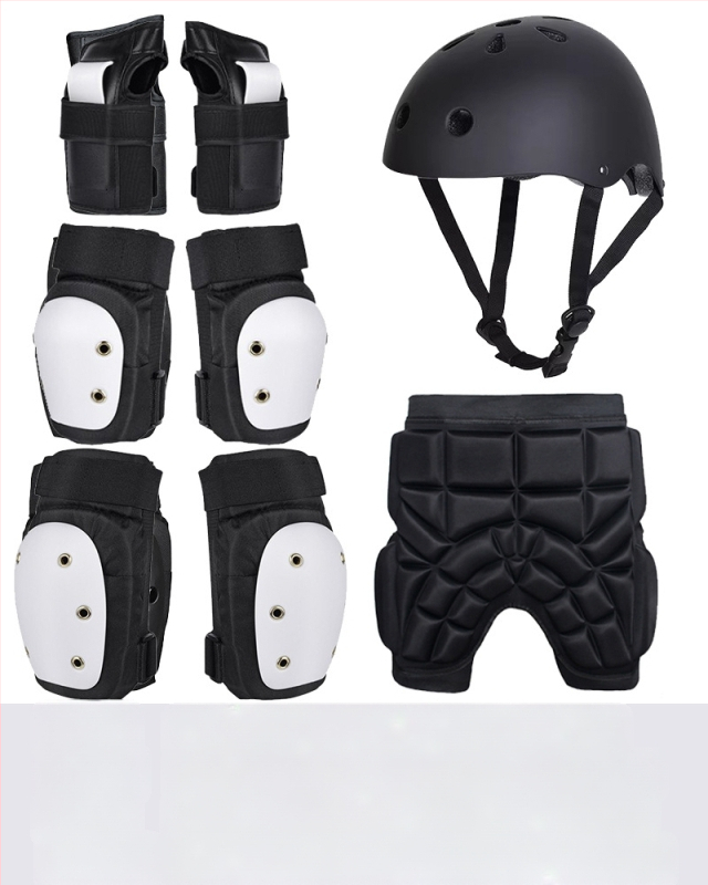 Riedlenčių apsaugos Profesionalus riedučių sportas Vaikų ir suaugusiųjų čiuožimas Kelių apsaugos Alkūnių apsaugos Delnų apsaugos Šešių dalių šalmas Luchongo čiuožimui