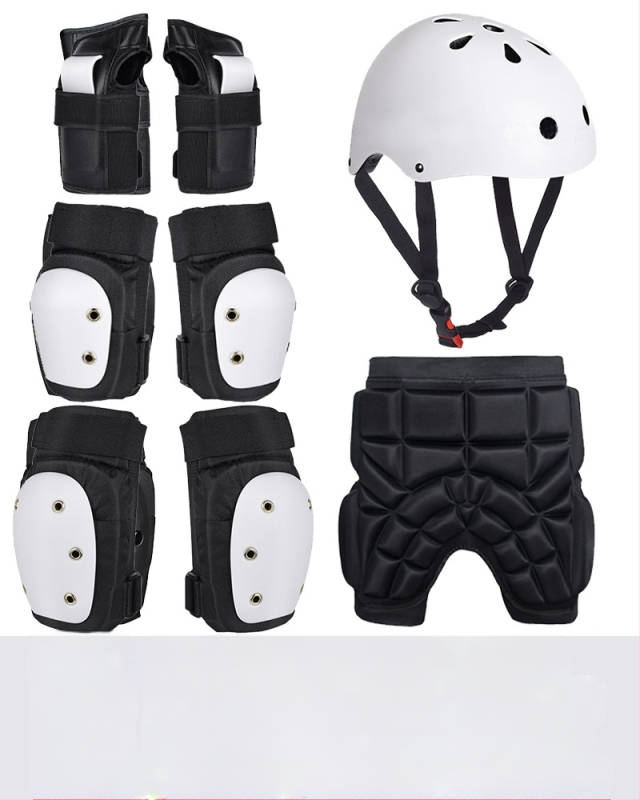 Riedlenčių apsaugos Profesionalus riedučių sportas Vaikų ir suaugusiųjų čiuožimas Kelių apsaugos Alkūnių apsaugos Delnų apsaugos Šešių dalių šalmas Luchongo čiuožimui