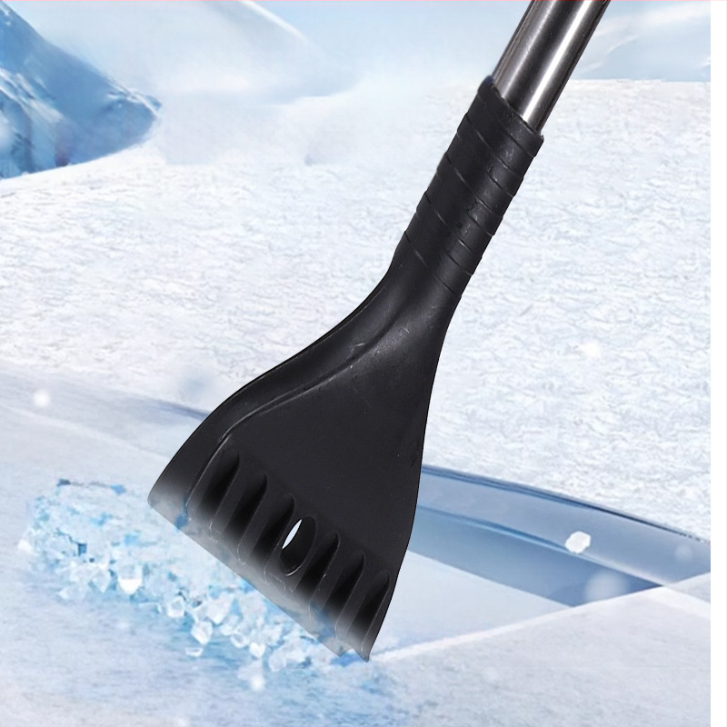 Automobilio sniego valymo kastuvas, naujas daugiafunkcis stiklo atitirpinimo ir apledėjimo kastuvas, sniego grandiklis, sniego šepetys, priedai, žiemos sniego valymo įrankis
