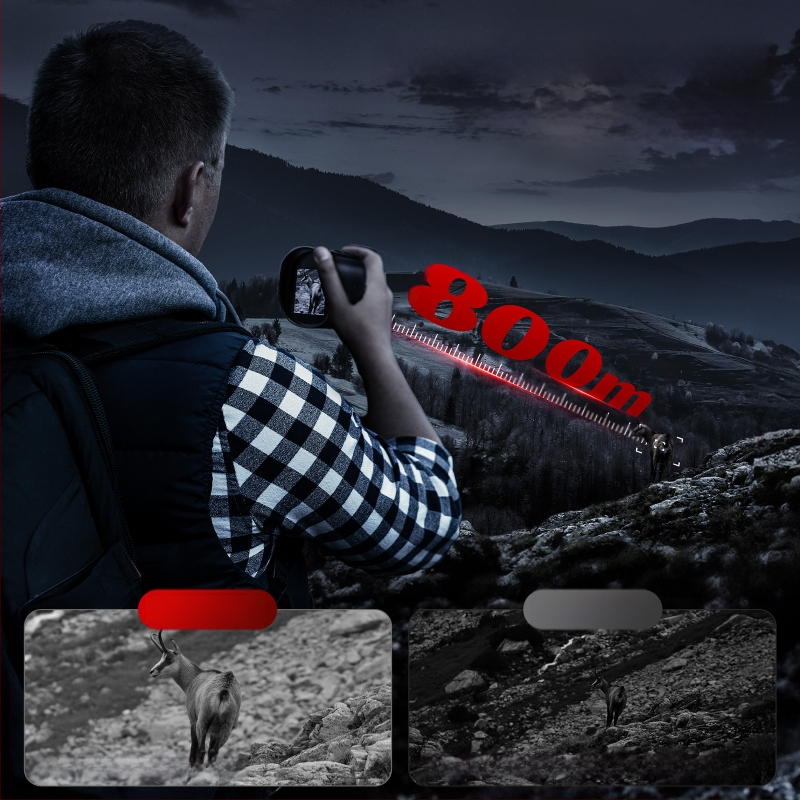 Ühetoruline digitaalne öönägemisseade piiriüleste plahvatuste jaoks, täielik tehase otsene jälgimine telkimiseks jahipidamiseks.