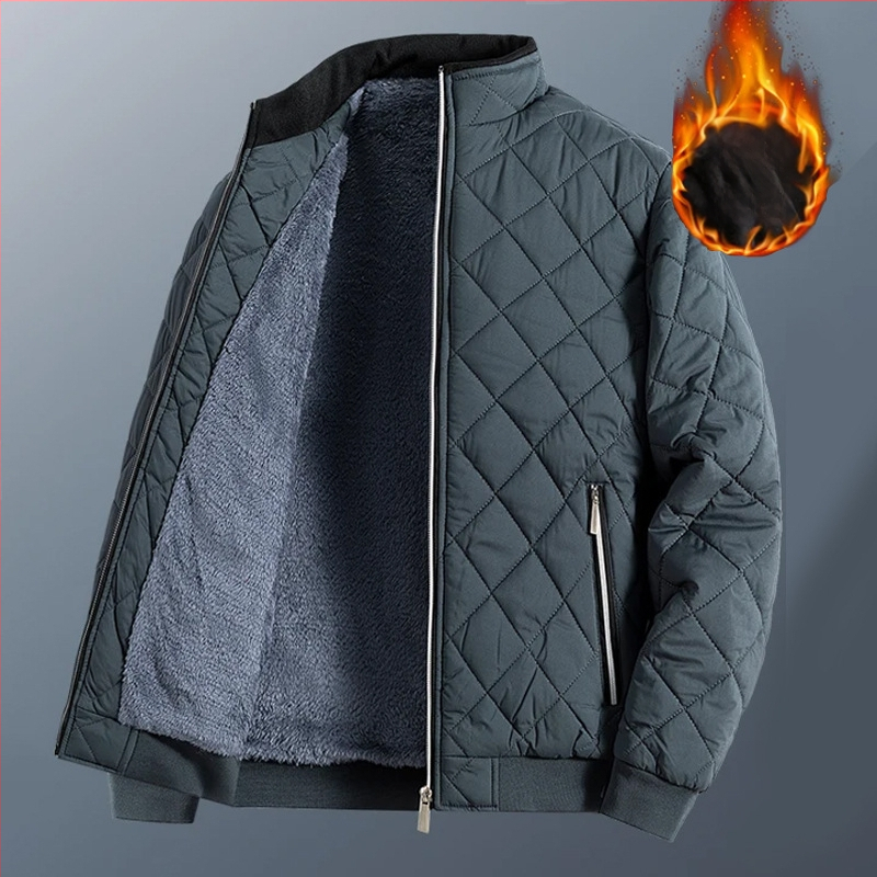 Utazóruházat Férfi téli vastagított dzseki Férfi ifjúsági bársonydzseki plusz pamutdzseki meleg hétköznapi export