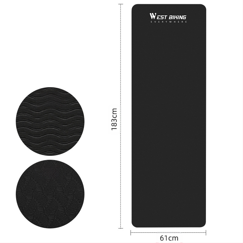 Western Rider spordijoogamatt TPE fitnessmatt libisemiskindel joogamatt jalgrattasõiduplatvormi matt koju