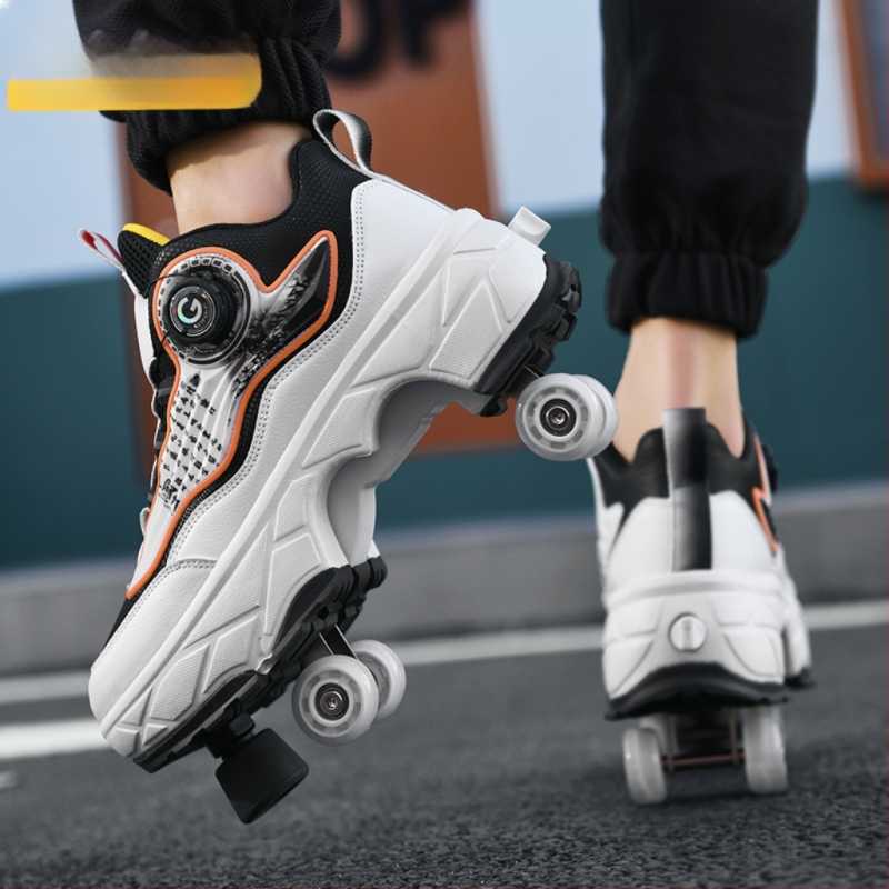 Laste Runaway kingad tüdrukute nähtamatud neljarattalised kahanevad poiste plahvatusohtlikud kõndimiskingad tüdrukute uued täiskasvanute rihmarattad algkooliõpilastele