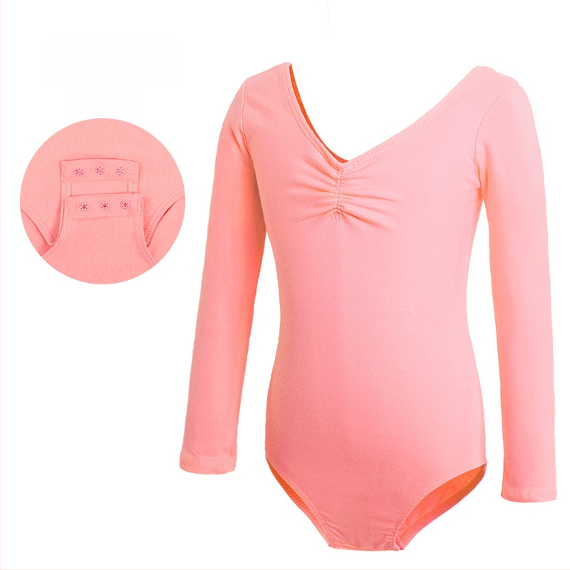 Детско танцово облекло, Дамско лятно боди с къс ръкав, Облекло за изпити по балетна гимнастика за момичета, Облекло за практикуване на китайски танци