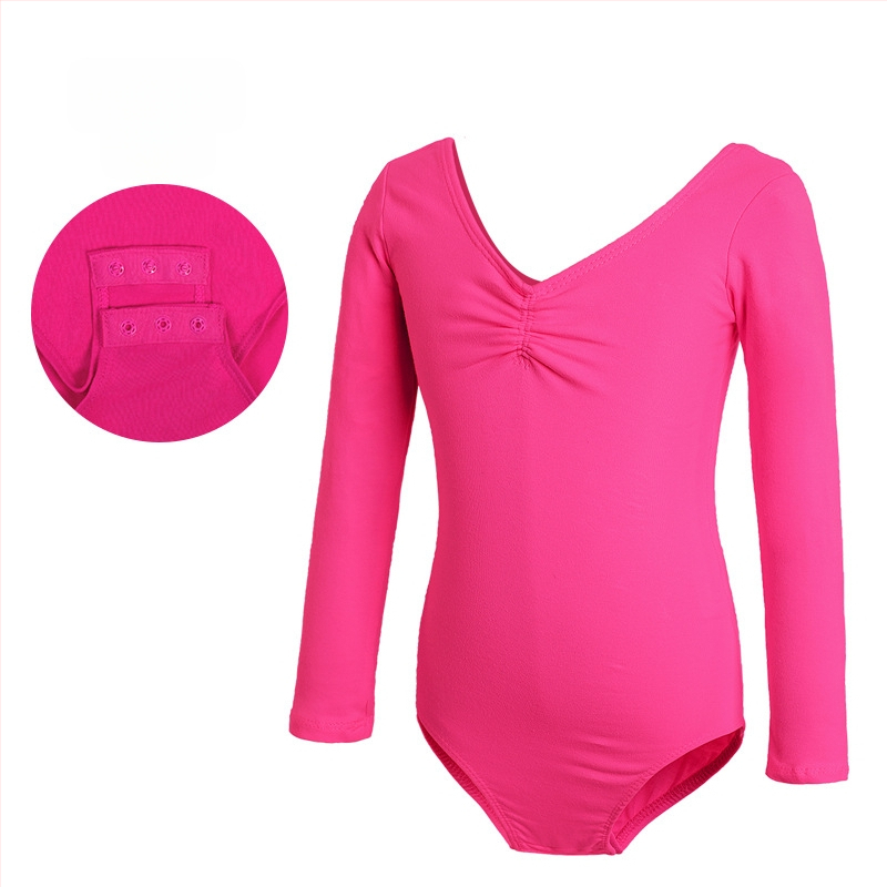 Детско танцово облекло, Дамско лятно боди с къс ръкав, Облекло за изпити по балетна гимнастика за момичета, Облекло за практикуване на китайски танци