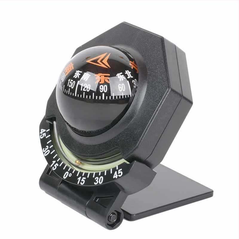 Автомобилен компас топка автомобилен компас с ниво на наклон две в едно светещ високо прецизен китайски многофункционален
