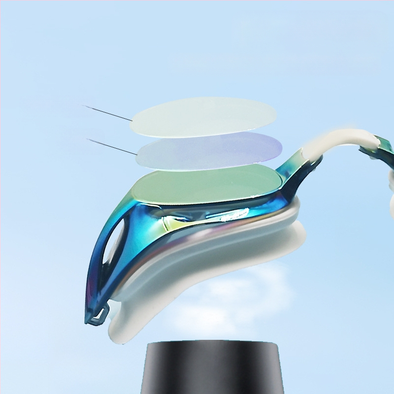 2025 нови плувни очила, трансгранични горещи професионални състезателни плувни очила HD водоустойчиви спортни очила против замъгляване на едро