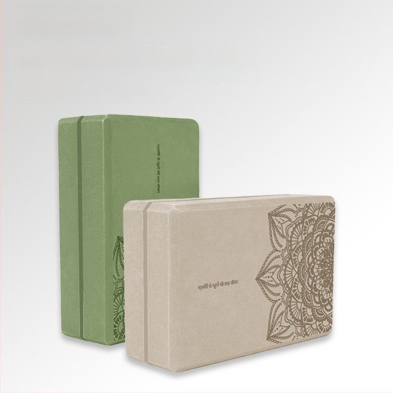 Nagy sűrűségű EVA hab jóga tégla nyomtatás gyermek táncgyakorlat kiegészítő lábtoló fitnesz tégla foltellátás